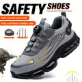 CloudGuard ProMesh Work Shoes – Smash-Proof, Puncture-Resistant, Zero-Lace Safety Sneakers for All-Day Comfort!